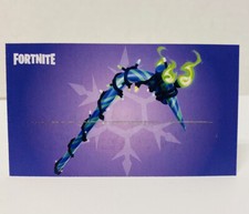 Fortnite Minty Pickaxe Card -