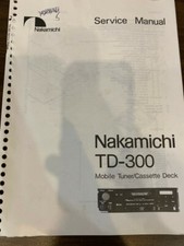 Nakamichi 300 - td-300, td-300