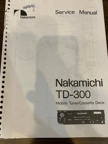 Nakamichi 300 - nakamichi, td-300