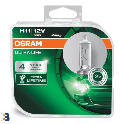 Osram ultra life h11 - h11, 12v