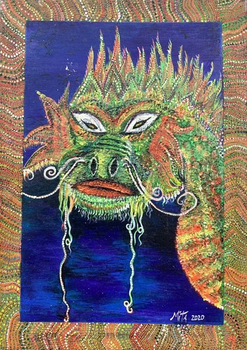 Quadro autore dragon - quadro, d’autore/dragon/