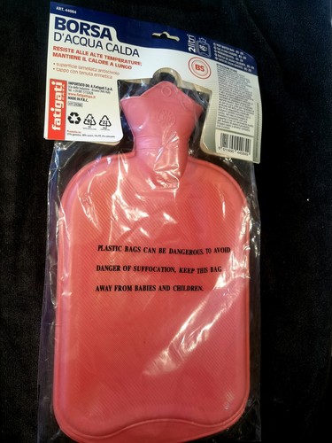 Borsa acqua calda - rosa, 2lt