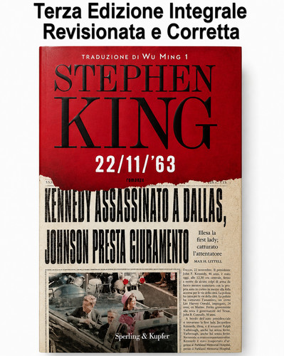 Stephen king 63 - stephen, 22/11/’63