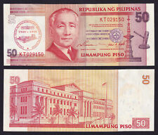 50 Pesos Ovpt  1999 NDS 50