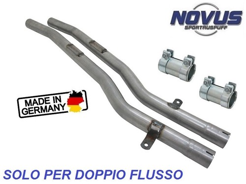 Tubo centrale diretto doppio - tubo,