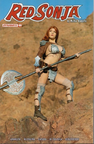 Red sonja cosplay - n.9,