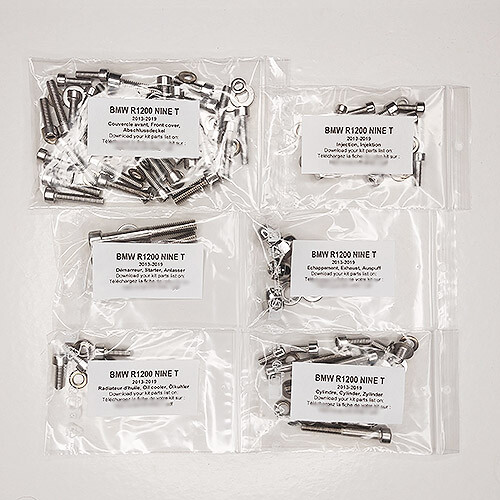 Bmw nine 2013 - t, kit