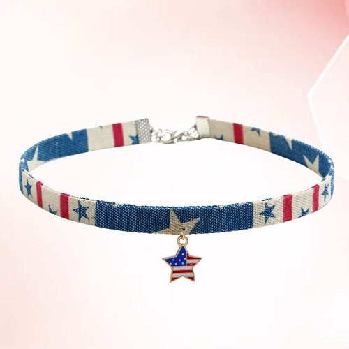 Collana con bandiera americana - collana,
