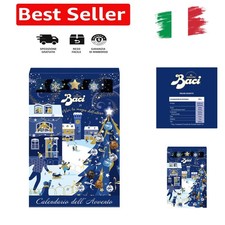 BACI PERUGINA Calendario Avvento 2025 Cioccolatini Assortiti 278g