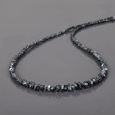 Collana perle pepita diamanti