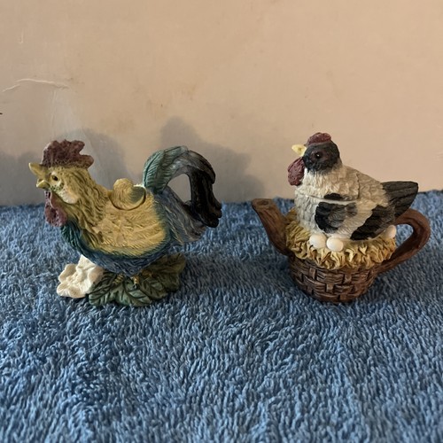 Coppia statuine pollo e - statuine,