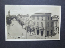  Storia postale30/40Colonia Italiana cartolina Usata Libia (Bengasi corso Italia