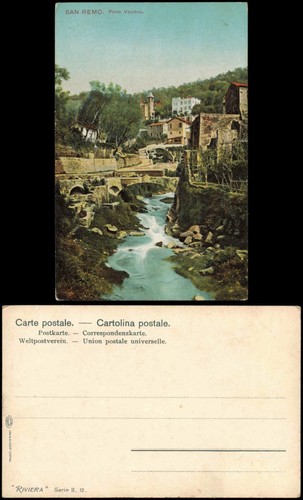 Cartolina sanremo - cartolina,