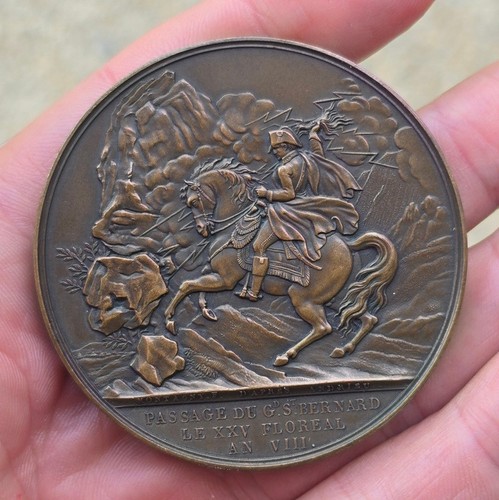 Médaille bonaparte premier - médaille,