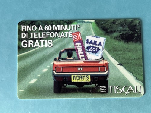 Rarissima scheda tiscali adams - rarissima,