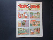 TOPOLINO GIORNALE ORIGINALE N. 102 EDIZIONE NERBINI DEL 1934 !!!