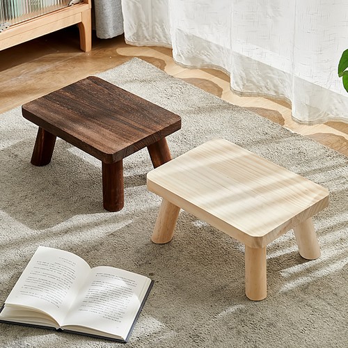 Sgabello gradini legno - a, in