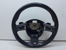 Audi A4 B8 A5 8T  Q5 Volante S-Line NUOVO Pelle Nera 8K0419091BC