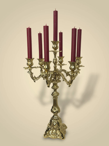 Festivo candeliere candelabro - candeliere,