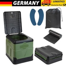 wc campeggio pieghevole max 150 kg mobile wc 12 sacchetti wc verde portatile