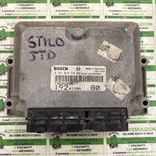 Centralina motore fiat stilo - centralina,