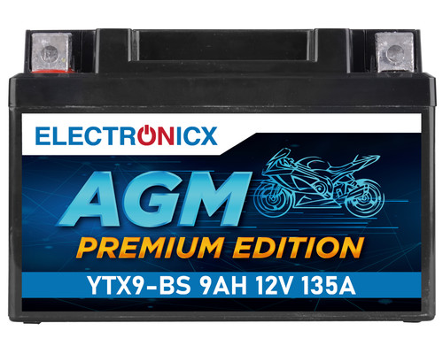 Electronicx agm batteria moto - electronicx,