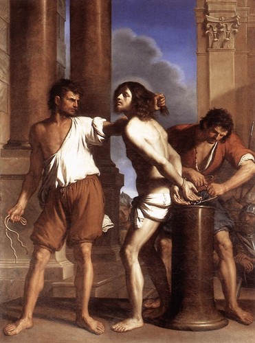 Guercino flagellazione di - la,