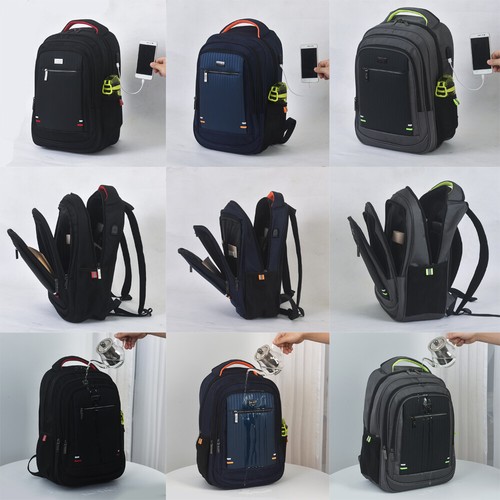 Zaino uomo ragazzo laptop - , usb
