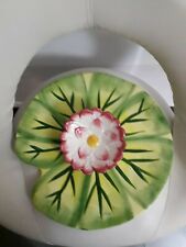 ninfea in ceramica anni 60 villa d este italian design 30 cm diametro 