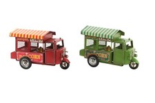 APE MODELLINO IN LATTA CON CARRETTO POP CORN