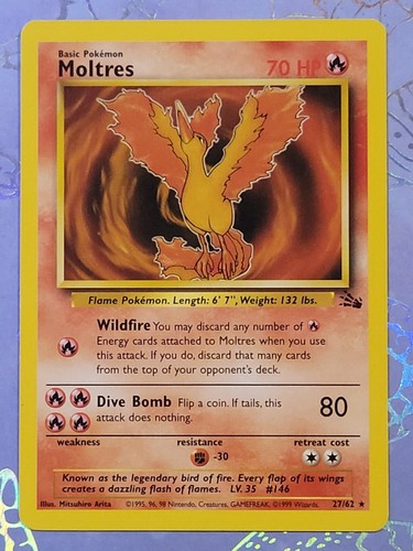Moltres fossil 1999 - 27/62,