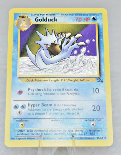 Pokémon tcg golduck - pokémon,