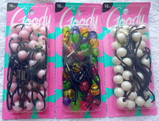 16 Goody Twin Bead Ponytailer