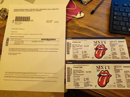 Biglietti rolling stones - biglietti,