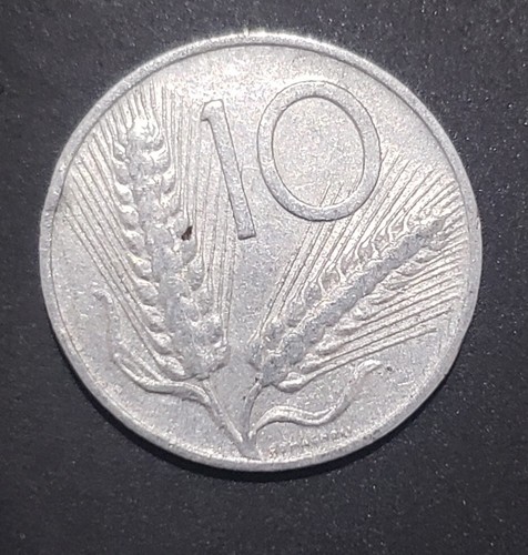 Moneta antica lire 1956 - 10,