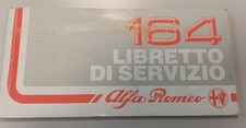 Libretto Di Servizio Alfa Romeo 164
