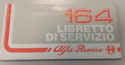 Libretto servizio alfa - libretto,