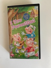 VHS da collezione “I Tre Porcellini” (PolyGram Video, 1995)