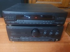 PERLA NERA *Kenwood Amplificatore E RADIO  AMPLIFIER & TUNER CON TELECOMANDO 