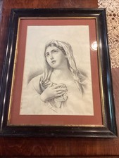 Madonna - disegno matita
