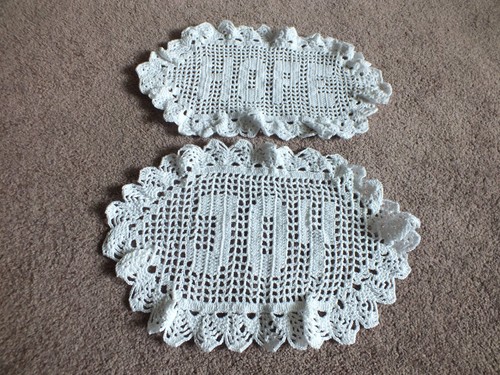 Bellissimo set centrini - set,