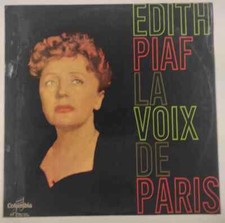 EDITH PIAF – La Voix De Paris - Lp Vinyl Italy 1962 VG Cover VG Condition