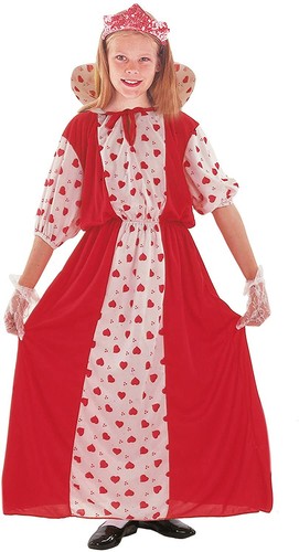 Costume regina cuori - regina, di