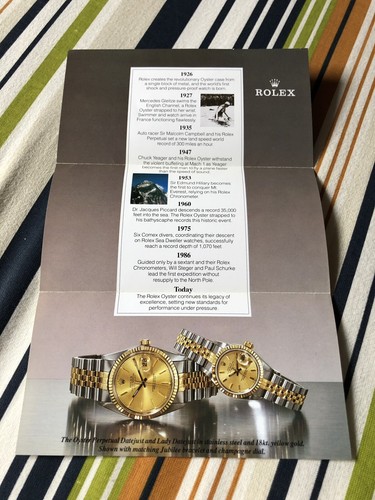 Rolex pubblicità anni - pubblicità, 80