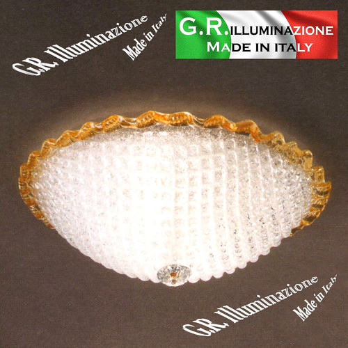 Plafoniera classica vetro - plafoniera,