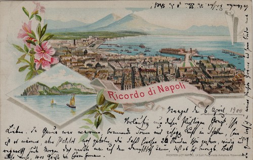 Napoli ricordo 1900 - di,