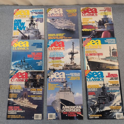 Sea classics magazine - lot, 9