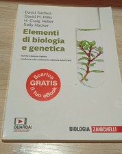 Libro "elementi di biologia e