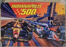 FLIPPER WILLIAMS BALLY INDY 500 TRANSLITE ORIGINALE NOS