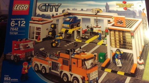 Lego 7642 garage con rimorchio - lego,